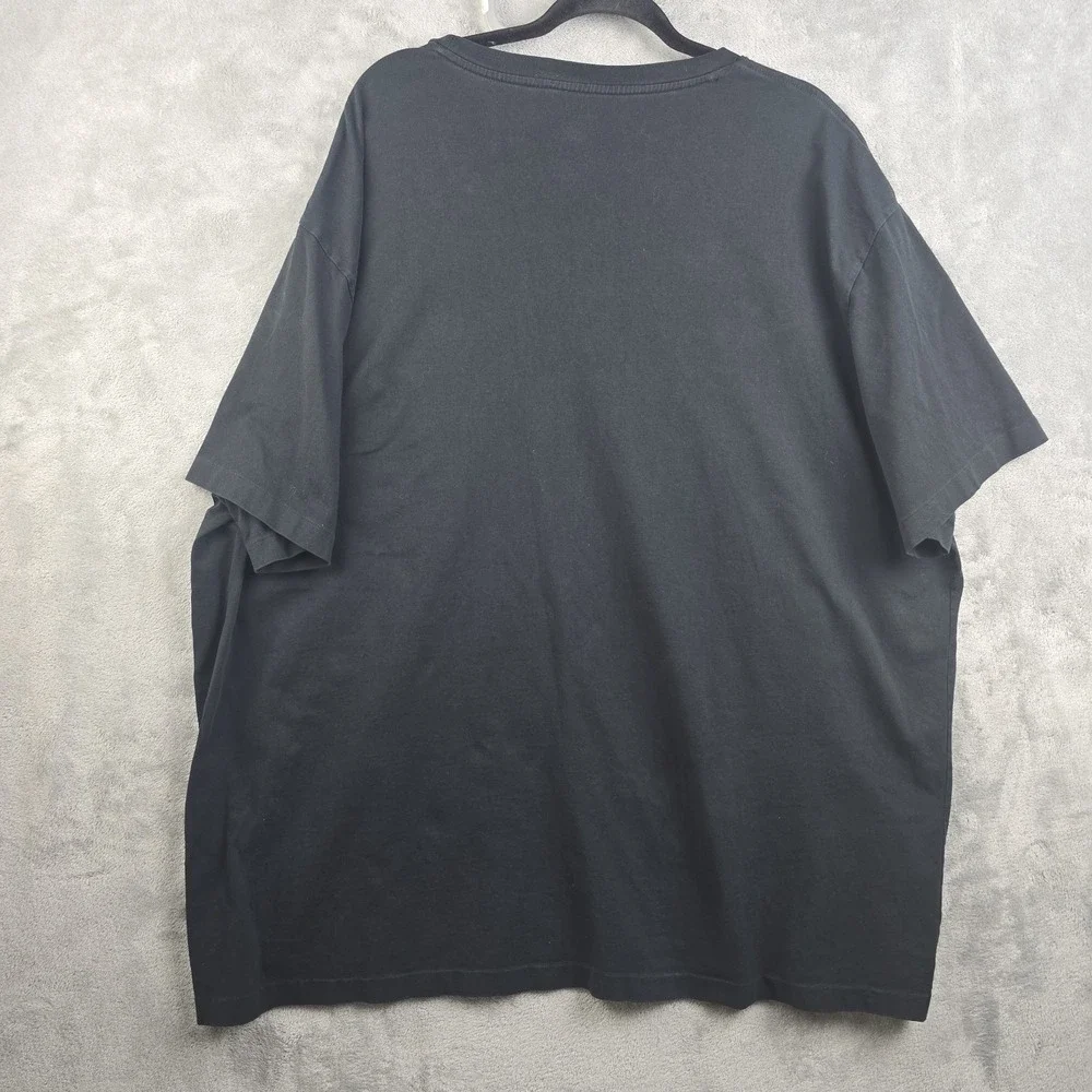 Polo Ralph Lauren T-Shirt Mens 4XB Black Spellout Logo Preppy Graphic Tee